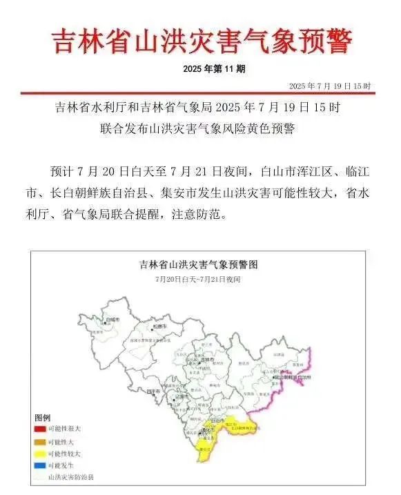 山洪灾害黄色预警！头伏迎暴雨！