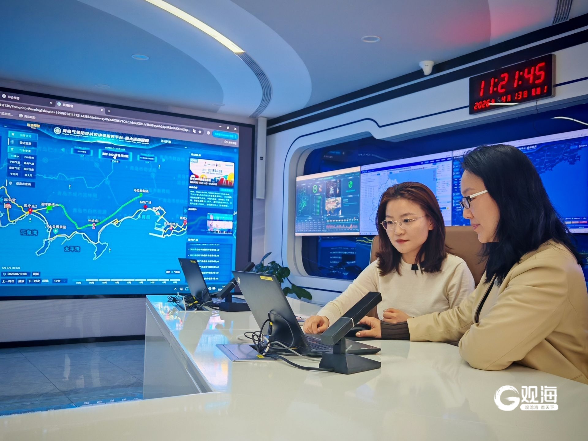 马拉松鸣枪在即青岛为气象预报插上“AI翅膀”可精准“算”天(图1)