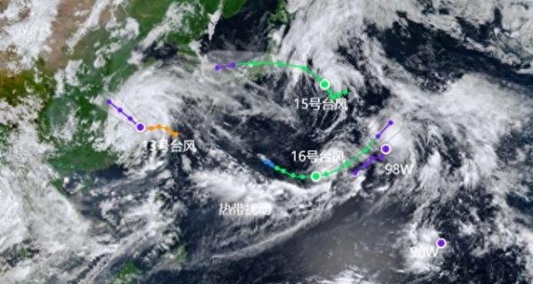 台风扎堆来袭！8月预计还有6到7个台风！(图1)
